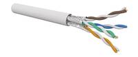 Cable CAT6A 4 pairs AWG23 U/FTP LSZH Dca, White (305 m drum)