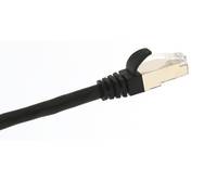 Patch cord CAT6 S/FTP PVC 30 cm black