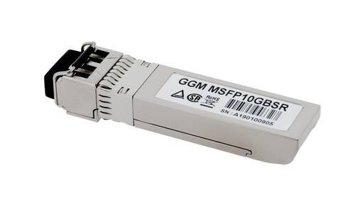 10GBase-SR SFP+ Module, MMF OM3 (850nm), LC connector, 300m