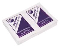 Isopropyl alcool pre-saturated wipes (50pcs lot) for fiber optic cable cleaning