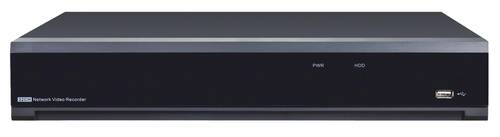 32 channel NVR, 16 PoE port, 4 free slot HDD 10 Tb max. Camera recording up to 4K, HDMI/VGA video output. IP Camera AI functions supported. VMS Pro software. GGM VIEW Mobile APP. ONVIF 2.6 Profil S/T/G - NDAA