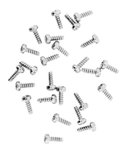 Pack of 24 screws for SC, ST or LC multimode or singlemode simplex/duplex/quad adapters with flanges
