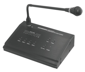 Pupitre microphone 4 zones pour PAX4120S2