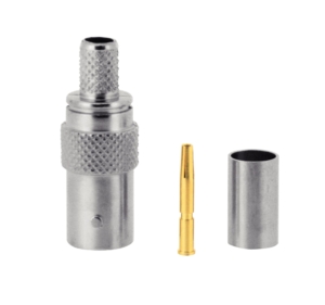 PACK OF 10 FEMALE BNC CRIMP KX6A 75 OHMS