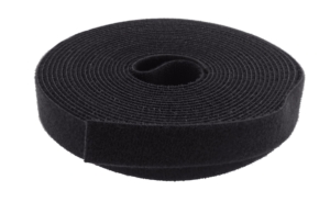 Rouleau auto-agrippant 5 m x 20 mm noir