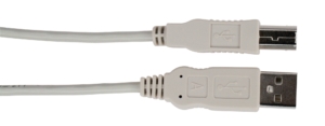 Cordon USB2.0 A Mâle / B Mâle 1.80 m