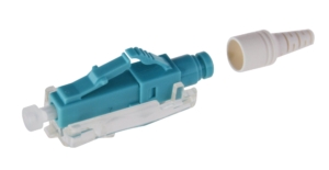 LC XPFIT multimode OM3/4 900µm field installable connector, ceramic ferule