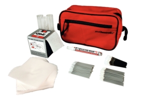 Kit de nettoyage fibre : raccords, ferules, port optique, miroirs de fusionneuse