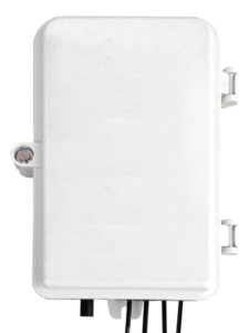 Boitier optique IP65 INITIO 4 FO pour 4 raccords SC simplex