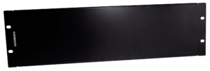 Panneau obturateur 19″ 3 U – Noir
