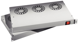 Tiroir de ventilation 19″ 3 ventilateurs – Gris