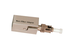 ST bare fiber adaptor for multimode or singlemode naked fiber