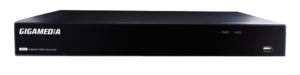 8 channel NVR, 8 PoE port, 1 free slot HDD 10 Tb max. 4K video output – NDAA