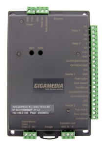 CENTRAL CONT ACCES IP 2 READ