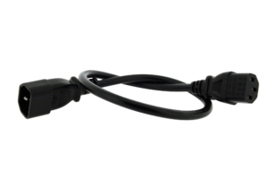 Cordon d’alimentation C13 / C14 1 m – Noir