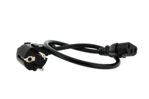Cordon d&rsquo;alimentation Schuko / C13 2 m – Noir