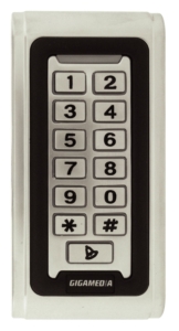 Centrale autonome 2000 utilisateurs 1 relai clavier + RFID MIFARE IP68