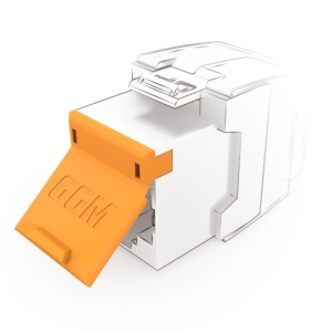 Lot de 24 volets de protection anti-poussières amovible orange pour NKJ