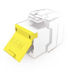 Lot de 24 volets de protection anti-poussières amovible jaune pour NKJ