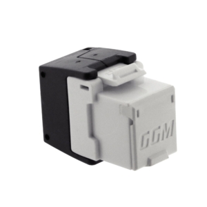 CAT6 SHORT UTP KEYSTONE JACK SS TOOL WHITE