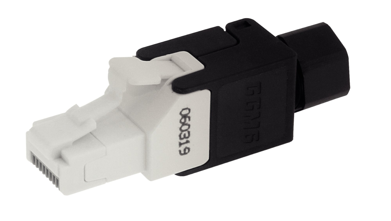 Coupleur RJ45 Catégorie 6 Non Blindé Noir