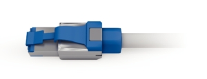 Plug court RJ45 10G Class Ea 4PPOE blindé