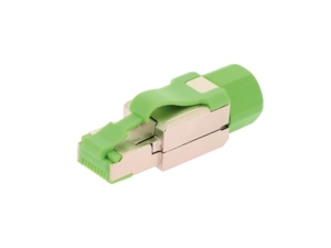 Plug terrain PROFINET C5E 100 MBPS blindé IP20 sans outil