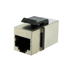 Prolongateur keystone CAT6 RJ45 F/F blindé, STP