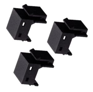 Lot de 10 obturateurs keystone noir