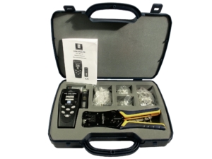 Kit d’outillage pour sertissage et test RJ45