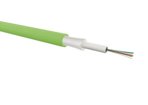 Câble 12 fibres OM5 structure libre inter/exter + mèches de verre gaine LSOH Dca