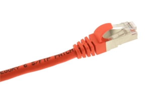 Patch cord CAT6 S/FTP PVC 50 cm orange