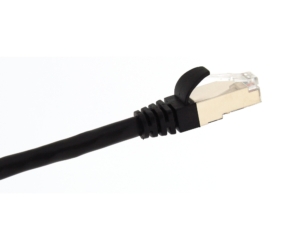 Patch cord CAT6 S/FTP PVC 10 m black