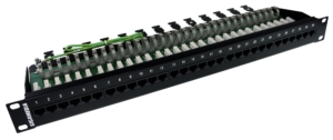 Panneau téléphonique 30 ports RJ45 CAT3 UTP 1U noir (3,6 ; 4,5)