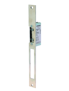 Gâche électrique à émission 20,5mm 10~24V AC DC avec Têtière plate 250 x 25 mm