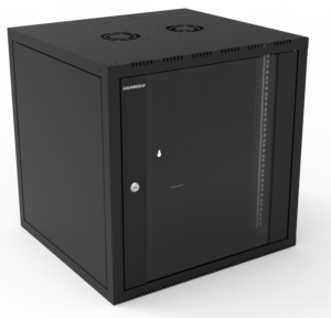 Coffret 19″ INIBOX 12 U prof 560 mm – Noir