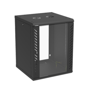 Coffret 19″ FLATBOX 15 U prof 600 mm – Noir