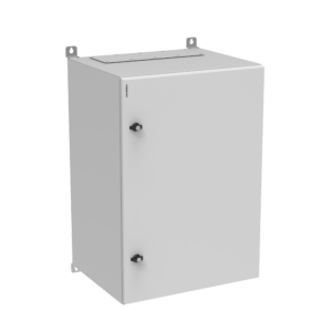 Coffret 19″ 2 parties, IPBOX 18U 600×500 porte pleine
