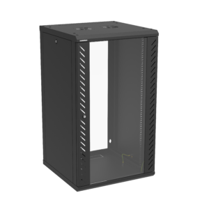 Coffret 19″ FLATBOX 21 U prof 600 mm – Noir