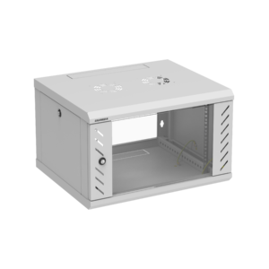 Coffret 19″ MODULBOX 6 U prof 500 mm – Gris