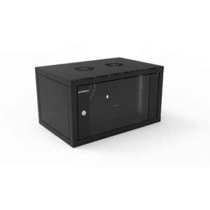 Coffret 19″ INIBOX 6 U prof 400 mm – Noir