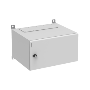 Coffret 19″ IPBOX 6 U prof 500 mm porte pleine