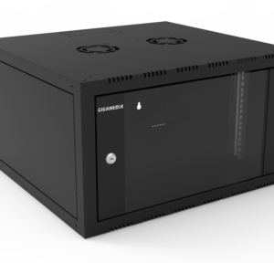 Coffret 19″ INIBOX 6 U prof 560 mm – Noir