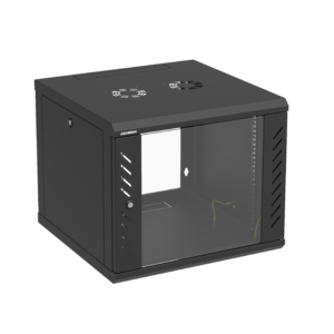 Coffret 19″ MODULBOX 9 U prof 600 mm – Noir