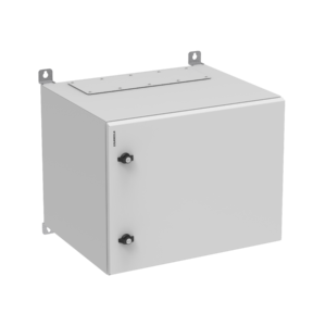 Coffret 19″ IPBOX 9 U prof 500 mm porte pleine