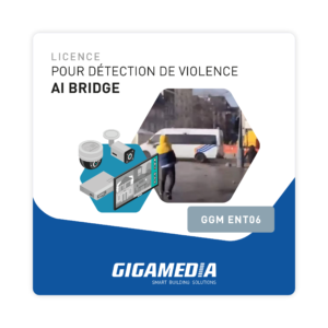 Module pour le suivi automatique PTZ. Licence par canal