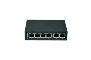 Switch non-manageable 6 ports Gigabit dont 4 PoE+ (64W)
