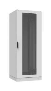Baie 19″ IPRACK 42U 800 x 800 porte av simple verre / porte ar simple pleine