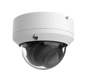 Caméra IP PoE Dôme 5MP IR 20 m, Focale fixe 2.8 mm, micro intégré – NDAA