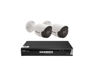 Kit vidéo surveillance 5MP 2 caméras + 1 NVR PoE 4 canaux + 1 To HDD